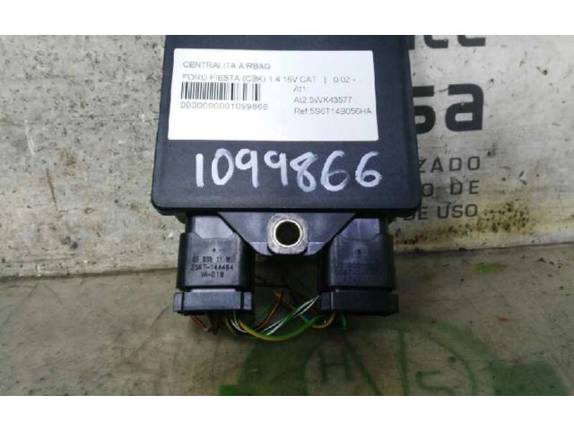 Блок подушек безопасности 5S6T14B056HA, 0090019   Ford Ka