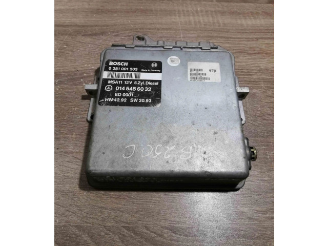 Řídící jednotka 0145456032, 0281001203   Mercedes-Benz C W202 1993