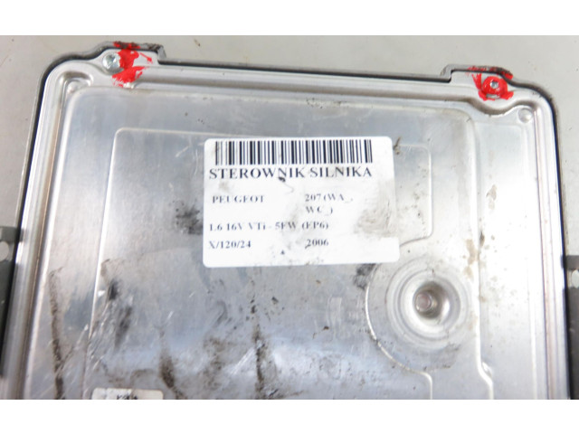 Řídící jednotka 9664113480, 0261201643   Peugeot 207 2006