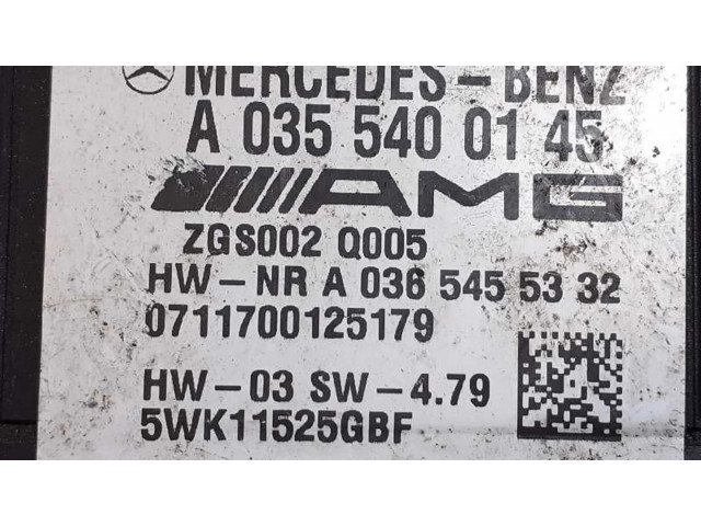 Блок управления A0355400145, 5WH11525GBF   Mercedes-Benz ML W164