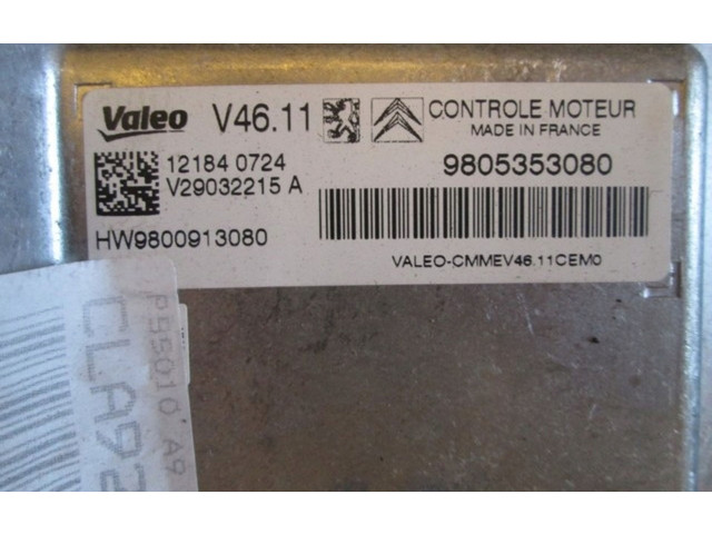 Řídící jednotka 9805353080   Peugeot 208 2015