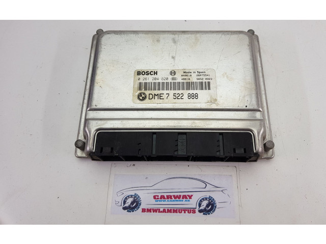 Блок управления двигателя Lisainfo, 1214-7522888   BMW Z8 E52