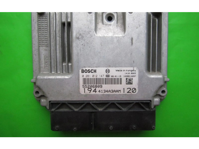 Řídící jednotka 55206809, 0281012147   Fiat Croma 2006