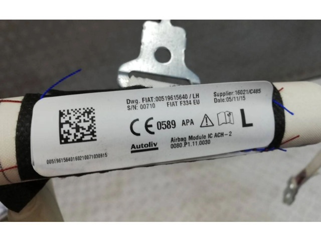 Боковая подушка безопасности 00519615640, 16021C485   Fiat 500X