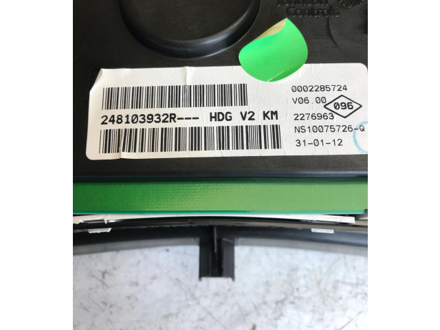 Přístrojová deska  Dacia Lodgy 2012 248103932R  