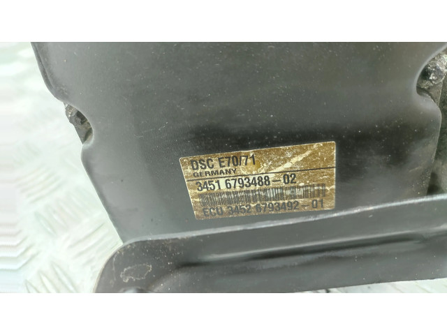 Jednotka ABS 3451679348802, 34516793488   BMW X6 E71 2011