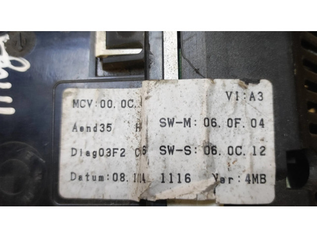Přístrojová deska  BMW 7 E65 E66 2004 6946845, 110080103  