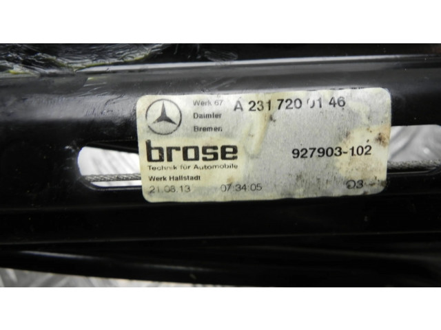 Моторчик заднего дворника A2317200146, T6965    Mercedes-Benz SL R231