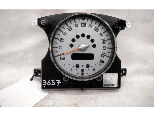 Přístrojová deska  Mini One - Cooper R50 - 53 2004 62116966493, 62116966493  