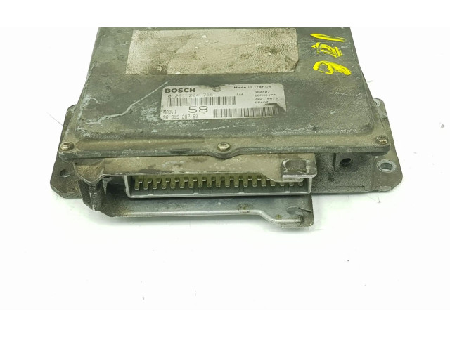 Řídící jednotka 9631528780, 0261204788   Peugeot 106 1996