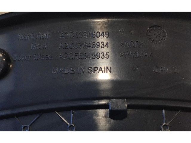 Přístrojová deska  BMW 4 F32 F33 2015 9382106  