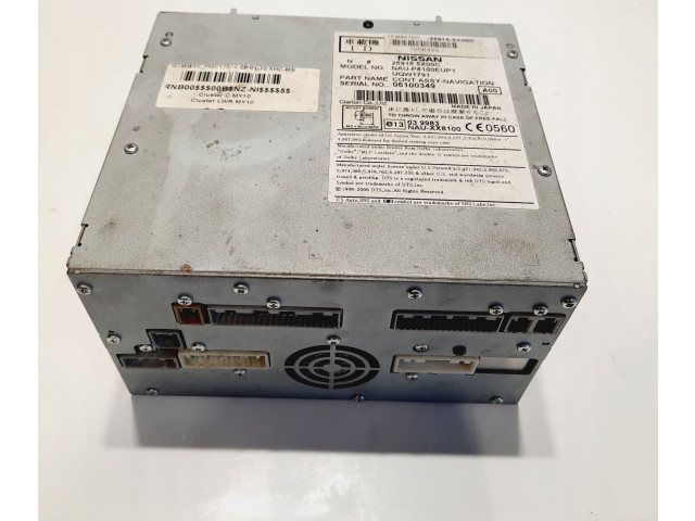 Pojistková skříňka Радио/ проигрыватель  / навигация 259155X00C, 259155X00CD40   Nissan Navara D40 2011