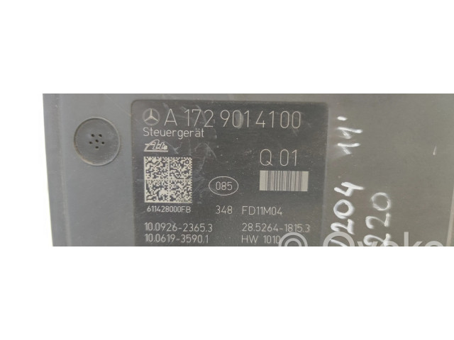 Jednotka ABS A1729014100, 1729014100   Mercedes-Benz C W204 2011