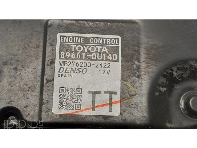 Блок управления двигателя 896610U140   Toyota Yaris