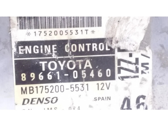 Řídící jednotka 8966105460, MB1752005531   Toyota Avensis T220 2000