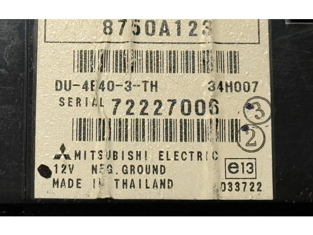 Дисплей    8750A123, 4H40411   Mitsubishi Colt