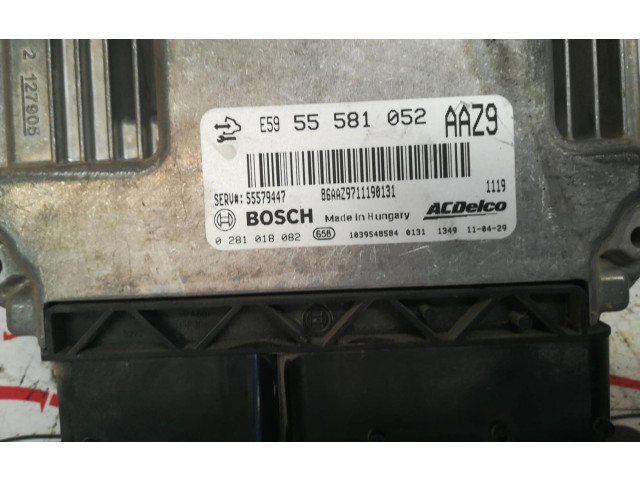 Řídící jednotka 55581052   Opel Astra J 2011