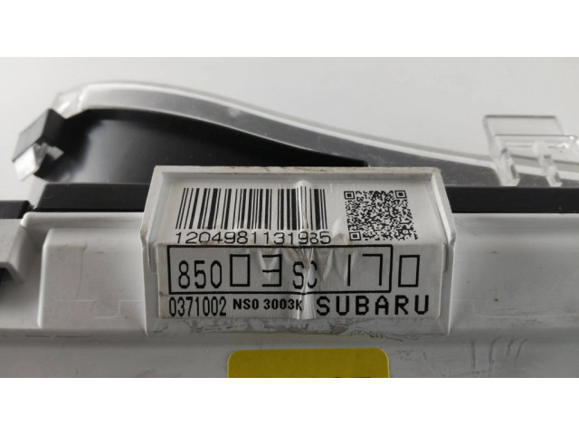 Přístrojová deska  Subaru Forester SH 2011 85003SC170  