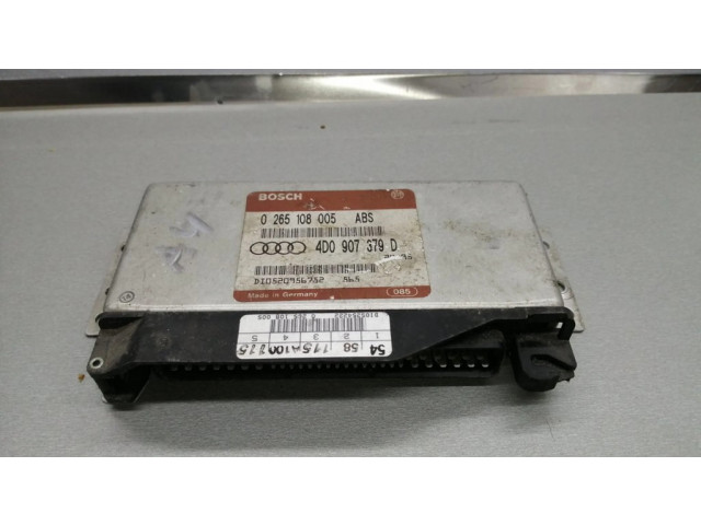 Блок управления АБС 4D0907379D, 0265108005   Audi A4 S4 B5 8D