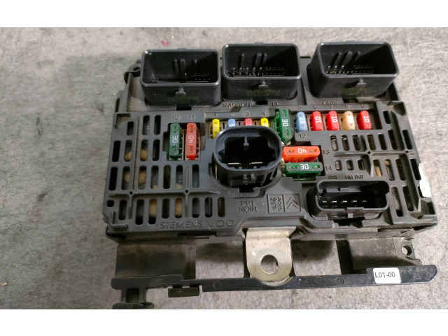 Pojistková skříňka Řídící jednotka BSM 9661682580, S118983001Q   Peugeot 407 2006