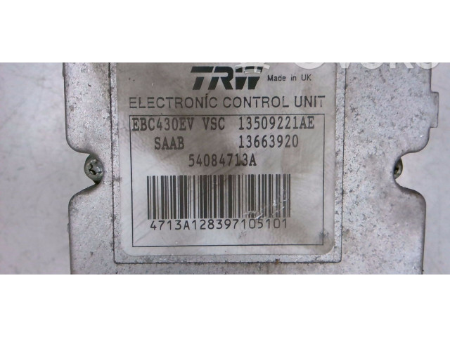 Jednotka ABS 13509221AE   Saab 9-3 Ver2 2005