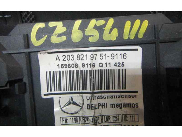 Блок управления A2038219751, A2038219751   Mercedes-Benz CLK A209 C209