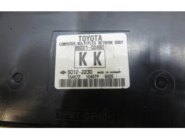 Блок предохранителей  89221-02480   Toyota Auris E180    