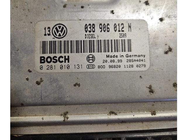 Řídící jednotka 038906012N, 0281010131   Volkswagen New Beetle 2000