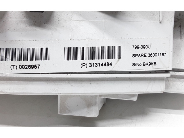 Přístrojová deska  Volvo V40 2013 31314484, P31314484  