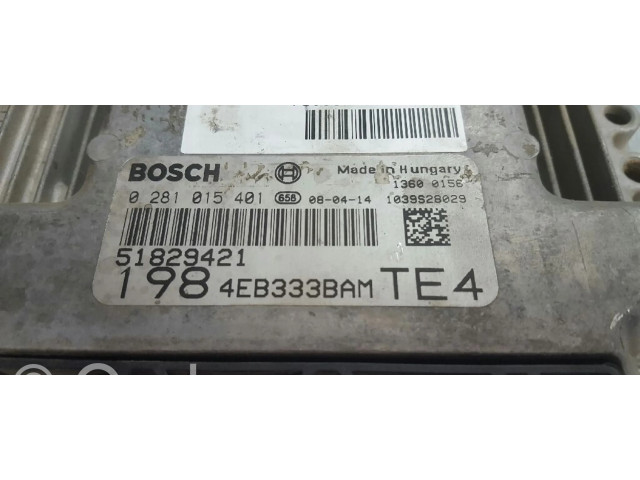 Řídící jednotka 51829421, 0281015401   Fiat Bravo 2007