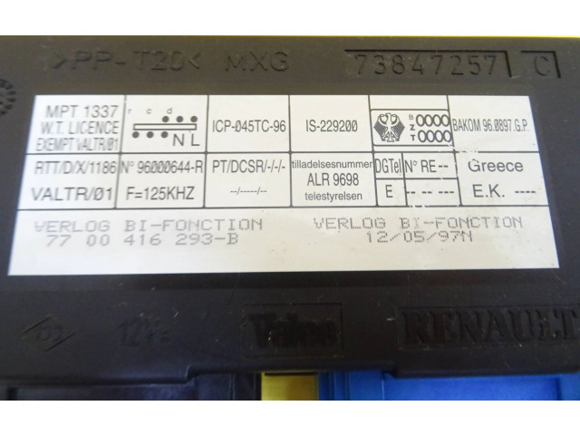 Блок комфорта 7700416293B   Renault Safrane   