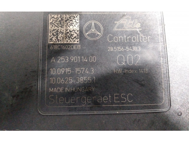 Блок АБС A2539011400, 10091515743   Mercedes-Benz  GLC C253  2016 -  года