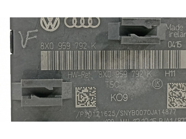 Блок комфорта 8X0959792K   Audi A1   