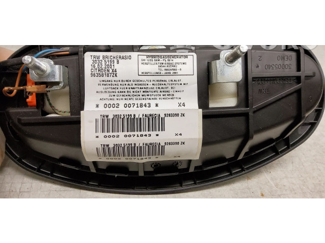 Подушка безопасности в сиденье 30005340, 00020071843   Citroen C5