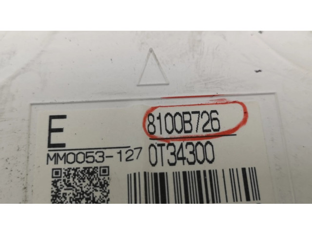 Přístrojová deska  Mitsubishi ASX 2012 8100B726, 0T34300  