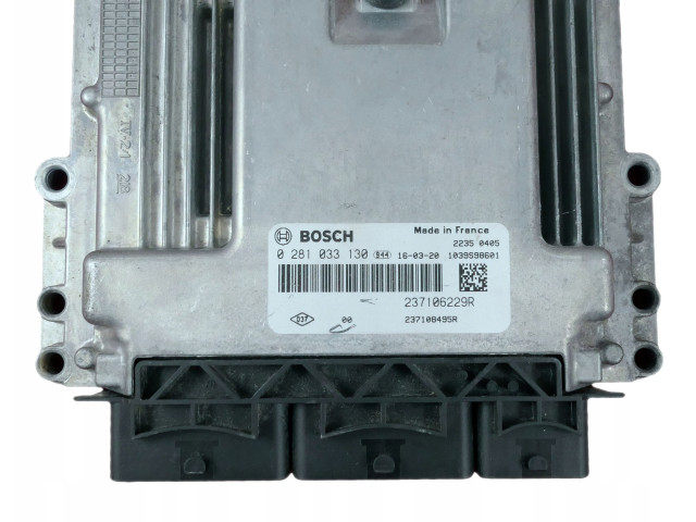 Řídící jednotka 237106229R, 0281033130   Renault Espace V (RFC) 2017