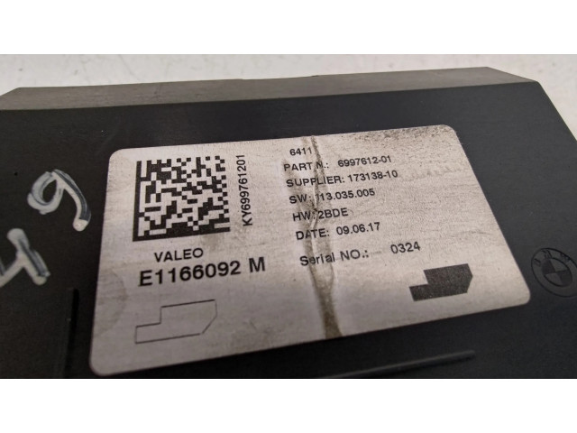 Модуль блока управления кондиционером 6997612, 64116997612   BMW 3 F30 F35 F31