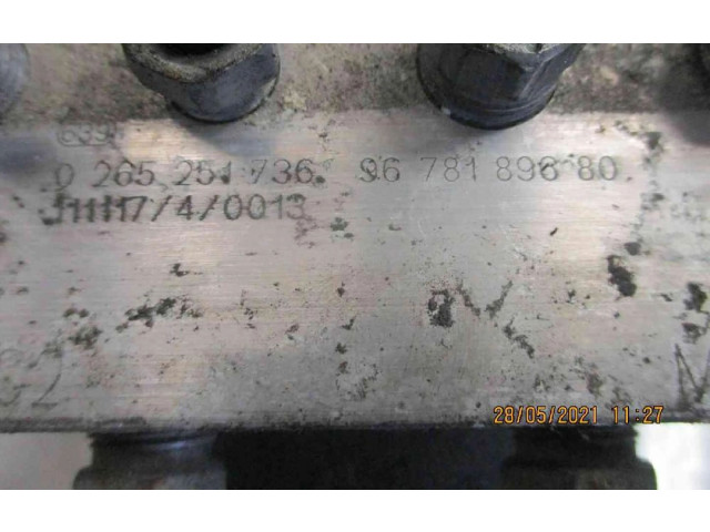 Jednotka ABS 9678189680, 9678189680   Peugeot 5008 2010