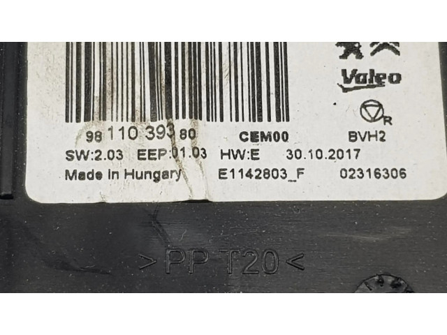 Блок управления 9811039380   Citroen SpaceTourer M