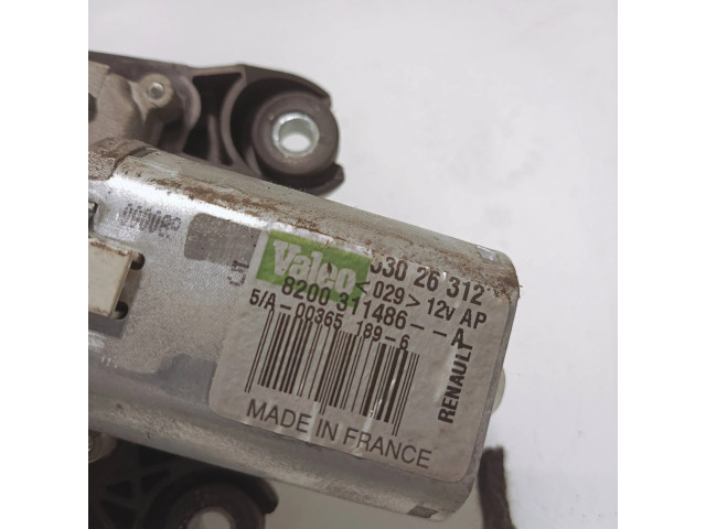 Моторчик заднего дворника 53026312, 0003651896    Renault Clio II