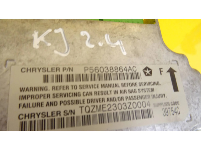 Блок подушек безопасности P56038864AC   Jeep Cherokee