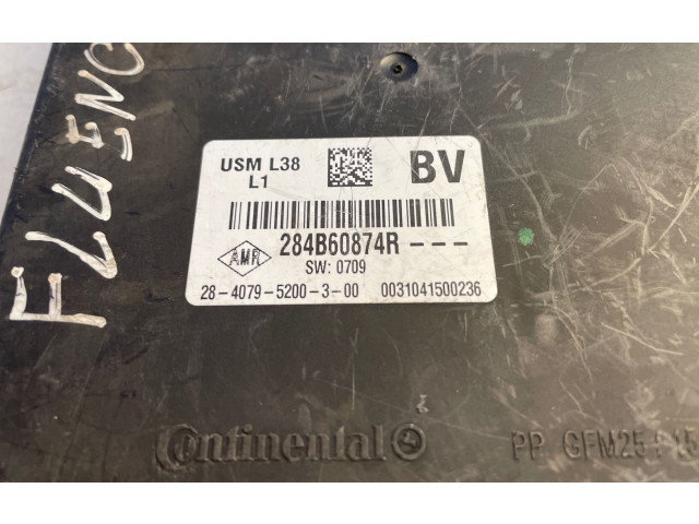 Pojistková skříňka Řídící jednotka BSM 284B60874R, 2840795200300   Renault Fluence 2012