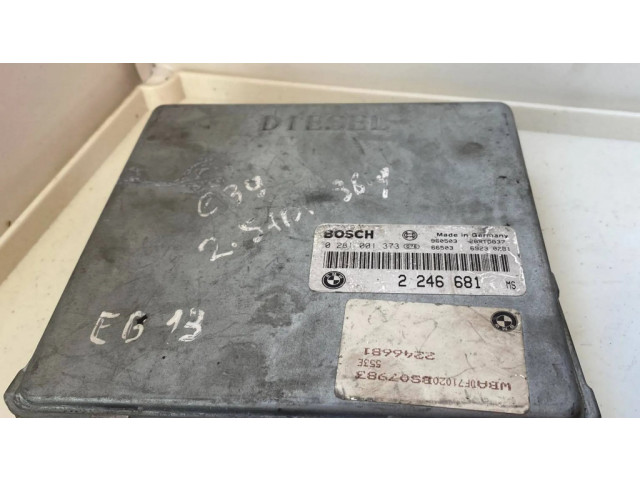 Řídící jednotka 2246681, 0281001373   BMW 5 E39 2001