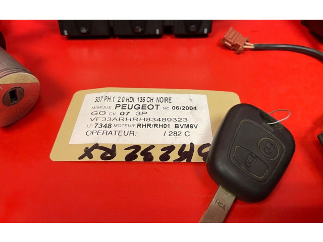 Řídící jednotka 5WS40167G-T, 9656171180   Peugeot 407 2004