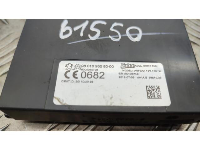 Блок управления 9801695280, 980169528000   Peugeot 508 RXH