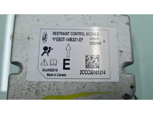 Блок подушек безопасности EB3T14B321EF, CENTRALITAAIRBAG   Ford Ranger