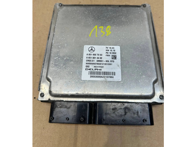 Řídící jednotka A6519007003, A6519014402   Mercedes-Benz GLA W156 2017