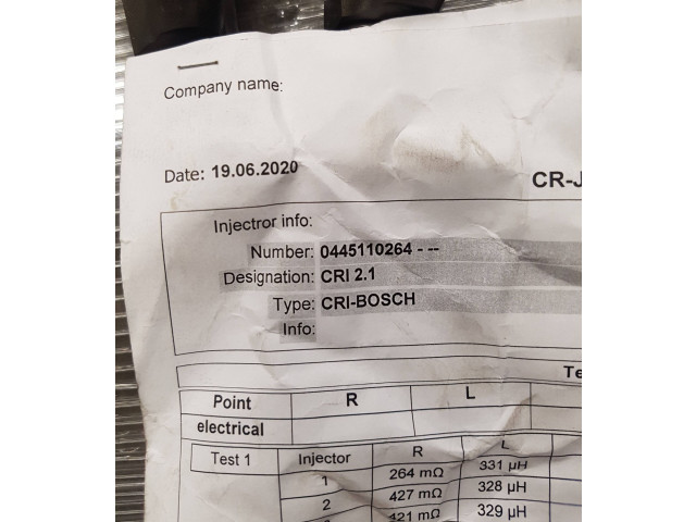 Vstřikovač 0445110264, A6460700487   Mercedes-Benz Vito Viano W639  pro naftový motor 2.2  