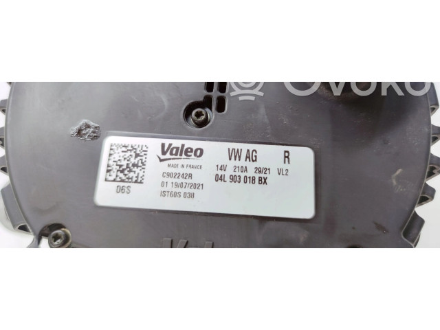 Генератор 04L903018BX, 04L903018BX210A   Audi A6 S6 C8 4K      