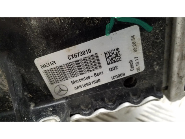 Интеркулер  A6510901800   Mercedes-Benz C W205 2.1